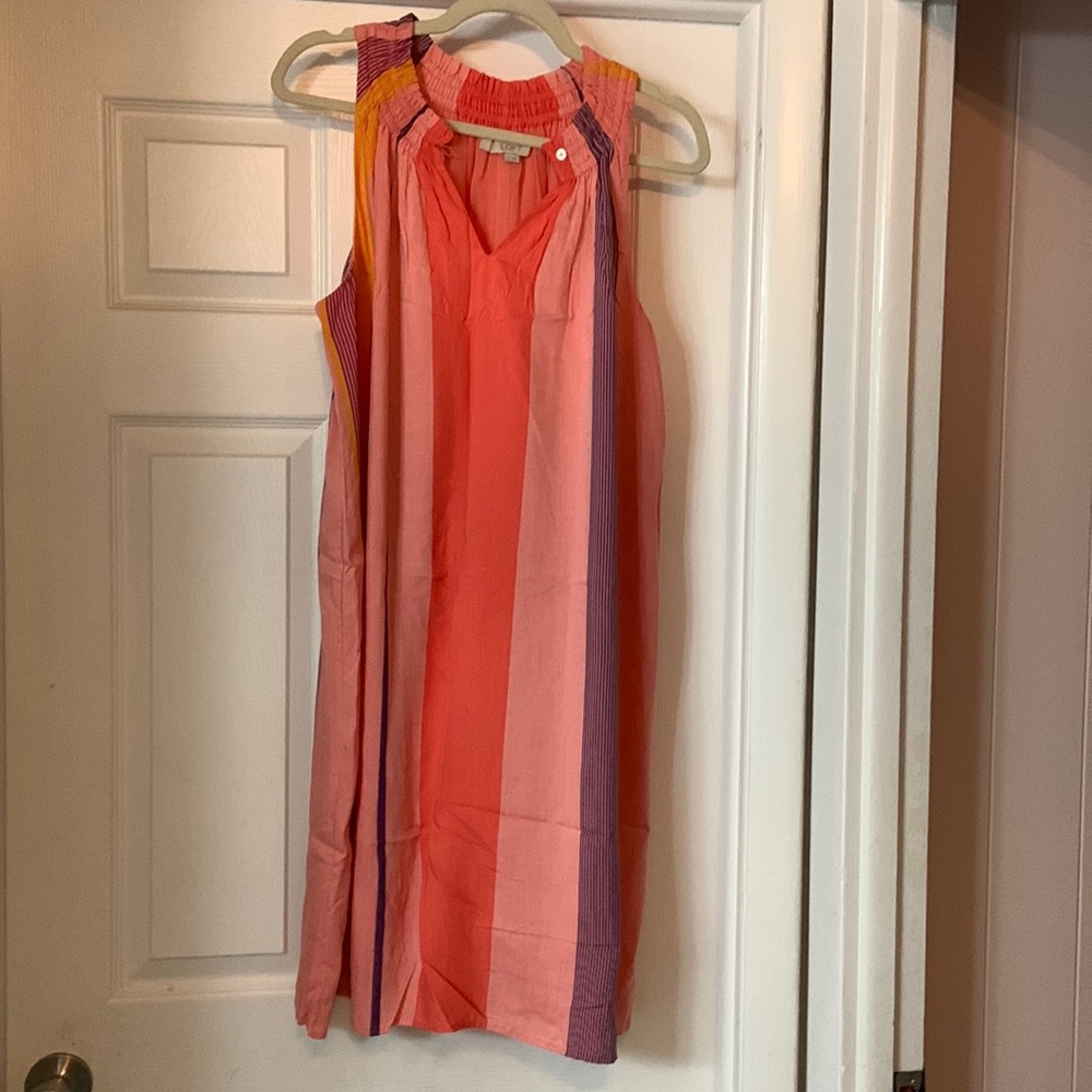 Loft Flowy sleeveless Dress size M